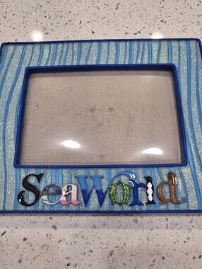 SeaWorld Photo Picture Frame Orca, Flamingo, Dolphin, Penguin,... Ocean Souvenir